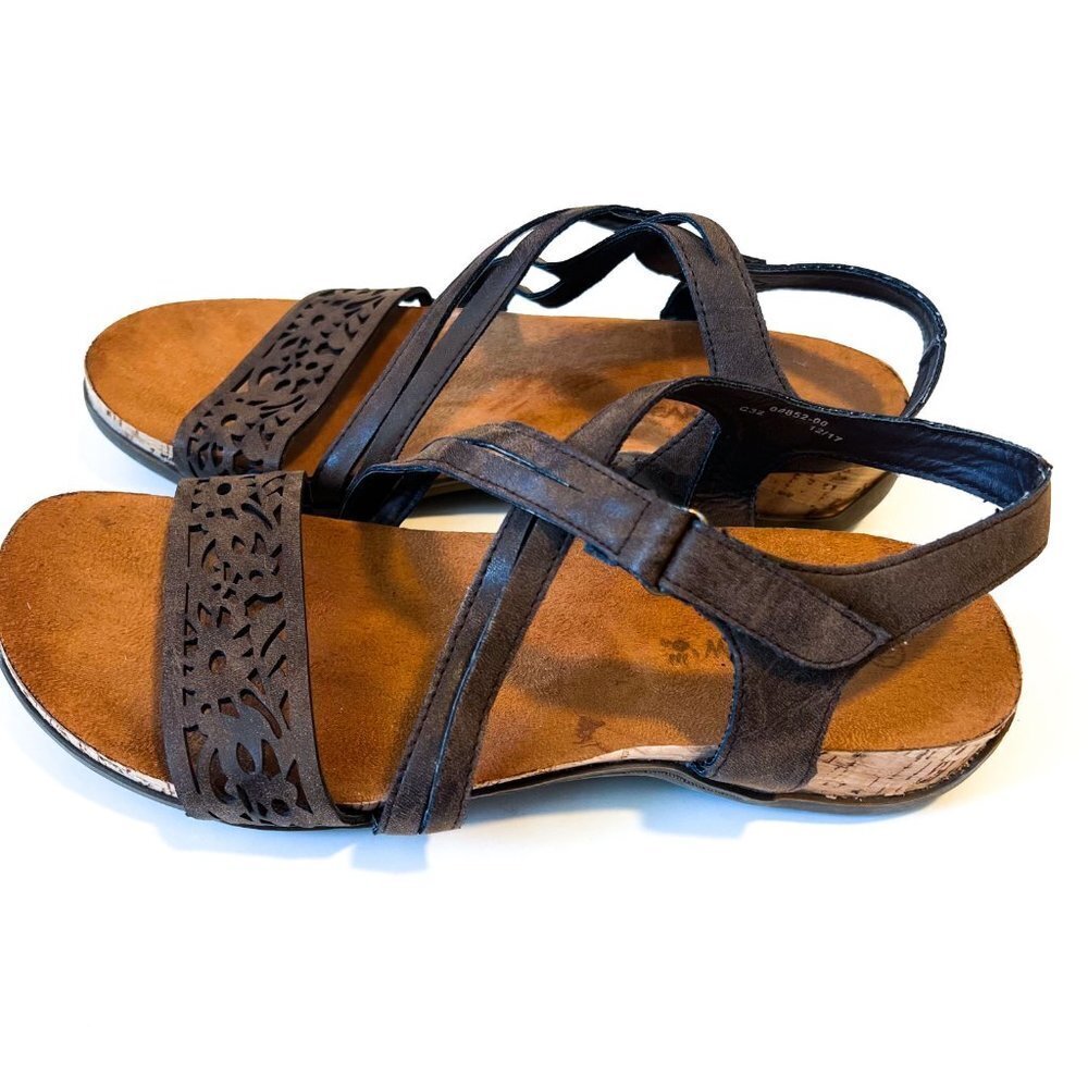 BEARPAW Women's Glenda Sandals Brown Size 10 - Picture 5 of 10